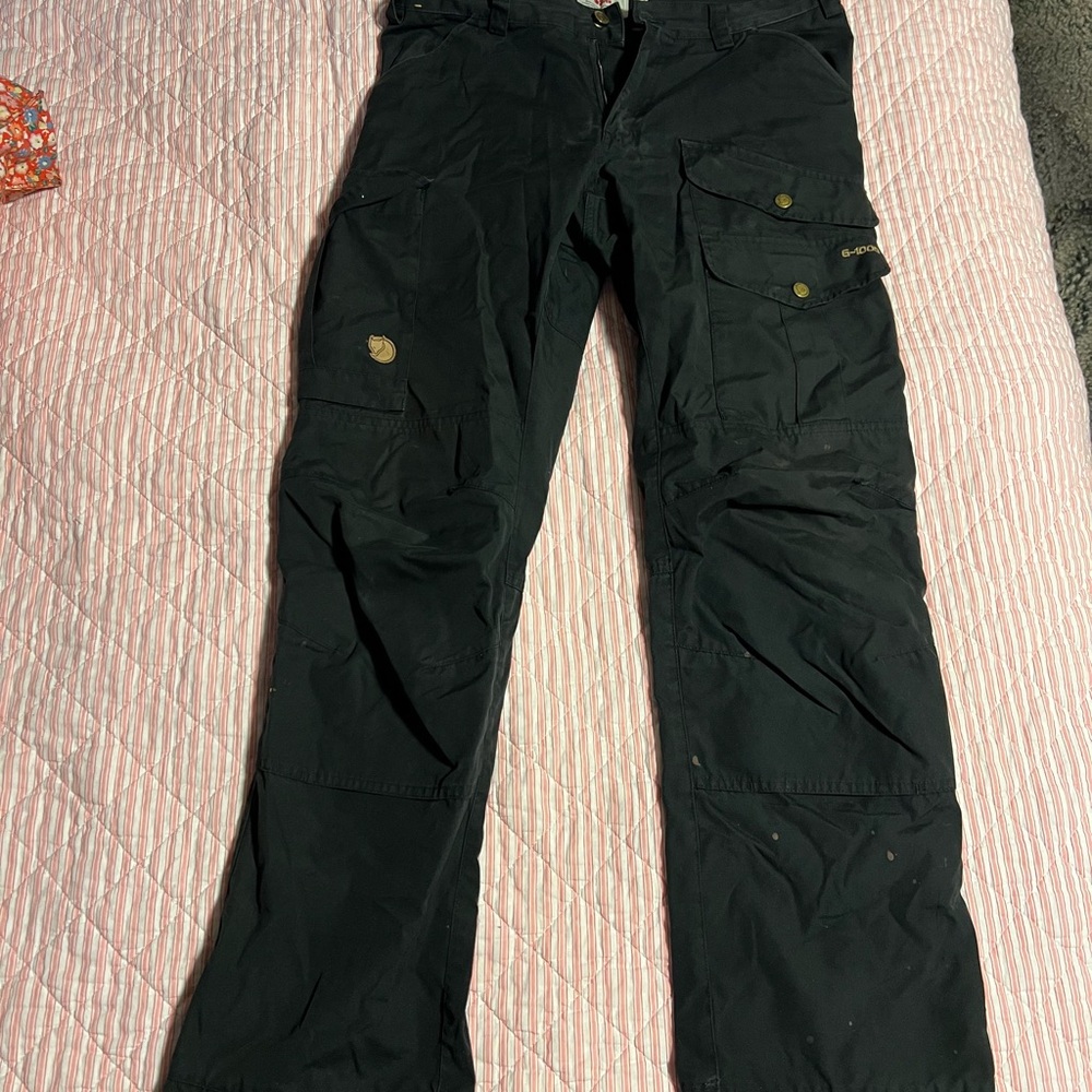 Fjallraven Men's Dark Cargo Pants